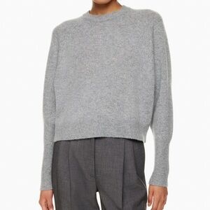 Aritzia Babaton luxe cashmere crew sweater